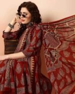 Women Printed Kurta and Pant Set with Dupatta - Image 4